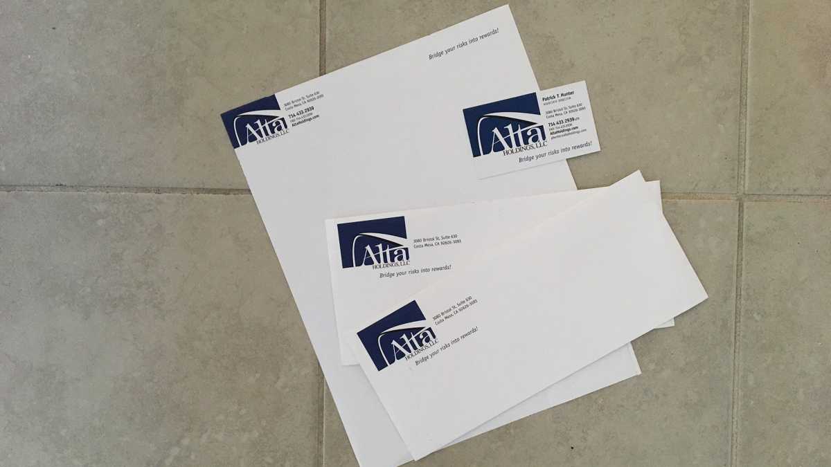 Business card and logo design
